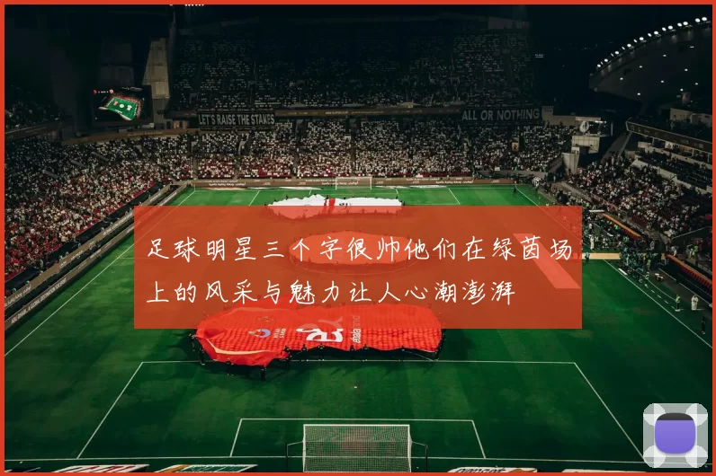 足球明星三个字很帅他们在绿茵场上的风采与魅力让人心潮澎湃