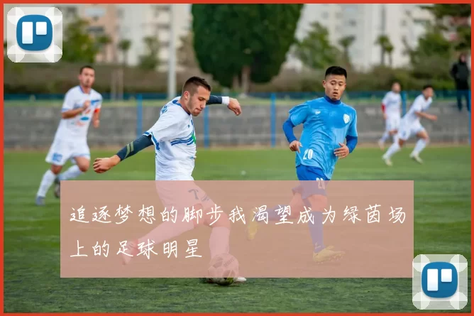 追逐梦想的脚步我渴望成为绿茵场上的足球明星